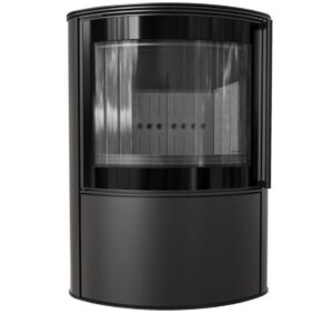 KRATKI BJORN/BLACK 8KW (60-80M2) ΕΝΕΡΓΕΙΑΚΗ ΣΟΜΠΑ ΞΥΛΟΥ ΑΠΟ ΧΑΛΥΒΑ ΜΕ ΜΑΥΡΑ ΚΕΡΑΜΙΚΑ TERMOTEC