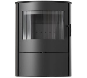 KRATKI KOZA/AB/S/2/ROLLO/BLACK 10KW (70-90M2) ΕΝΕΡΓΕΙΑΚΗ ΣΟΜΠΑ ΞΥΛΟΥ ΑΠΟ ΧΑΛΥΒΑ ΜΕ ΜΑΥΡΑ ΚΕΡΑΜΙΚΑ TERMOTEC