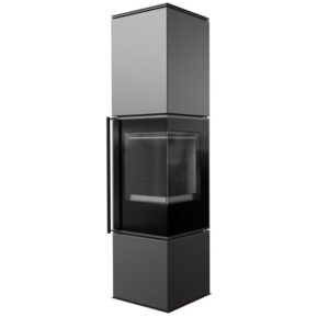 KRATKI REN/L/P/BLACK 7,3KW ECODESIGN (75 - 100M2) ΕΝΕΡΓΕΙΑΚΗ ΣΟΜΠΑ ΑΠΟ ΧΑΛΥΒΑ ΜΕ ΜΑΥΡΑ ΚΕΡΑΜΙΚΑ TERMOTEC