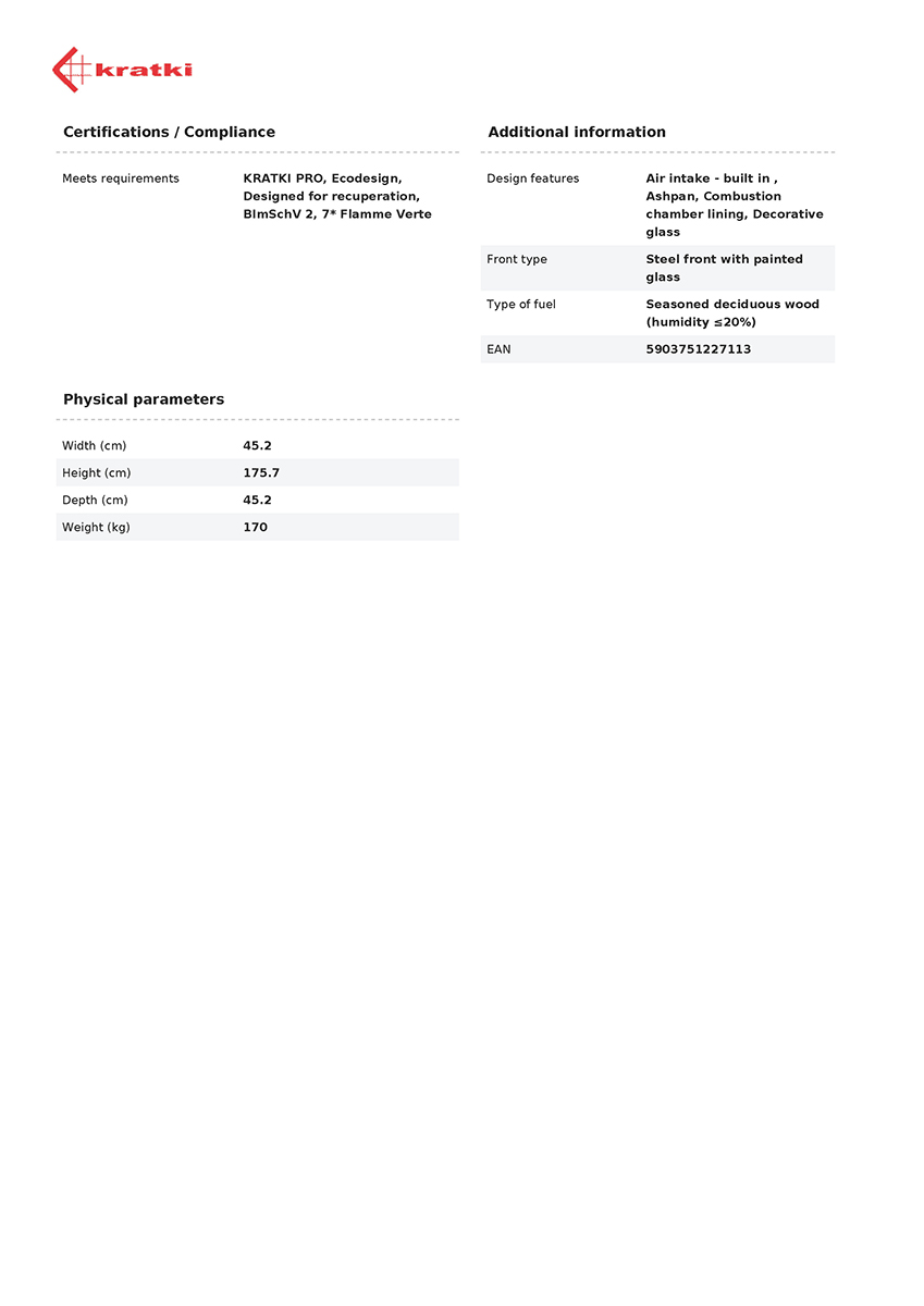 KRATKI REN/L/P/BLACK 7,3KW ECODESIGN (75 - 100M2) ΕΝΕΡΓΕΙΑΚΗ ΣΟΜΠΑ ΑΠΟ ΧΑΛΥΒΑ ΜΕ ΜΑΥΡΑ ΚΕΡΑΜΙΚΑ TERMOTEC - Image 6